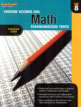 Higher Scores on Math Standardized Tests Grade 8
