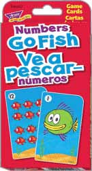 Numbers Go Fish Bilingual (English/Spanish)