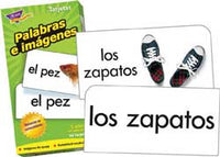 Picture Words Flash Cards English - Spanish
