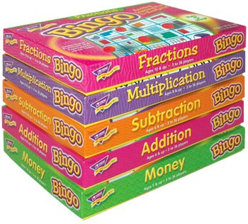 Math Bingo Games Set A | National School Products