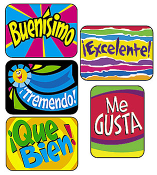 Spanish Applause Stickers Value Pack