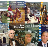 Texas History: Biographies Paperback Book Set
