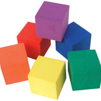 Foam Color Cubes (1 Inch)