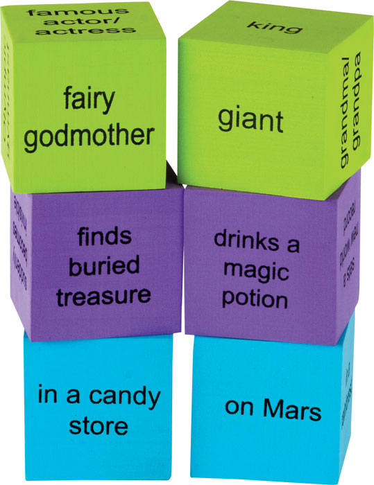 Story Starters Cubes
