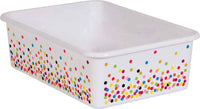 Large Cubby Storage Bins Confetti
