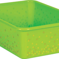 Large Cubby Storage Bins Confetti