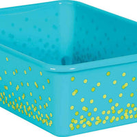 Large Cubby Storage Bins Confetti