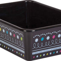 Large Cubby Storage Bins Confetti