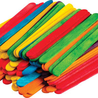 Multicolor Craft Sticks (250)