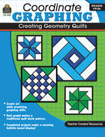 Coordinate Graphing: Creating Geometry Quilts Reproducible Book