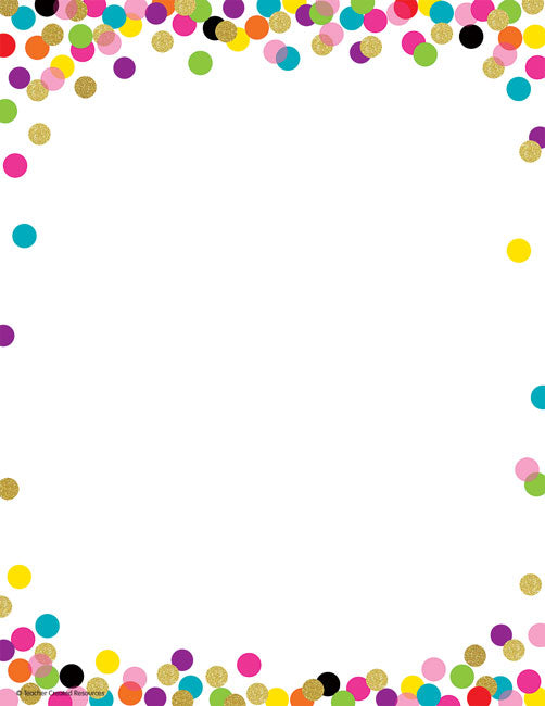 Confetti Computer Paper | National School Products