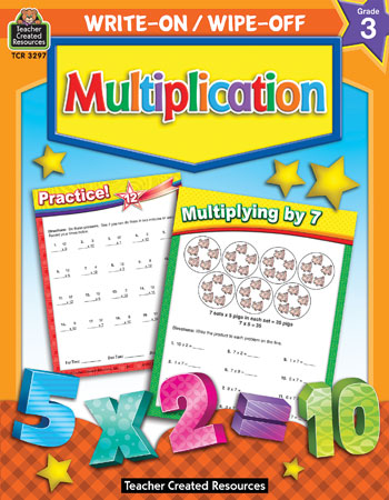 Multiplication Write-On/Wipe-Off