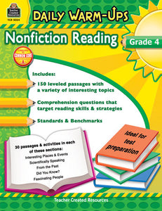 Daily Warm-Ups: Nonfiction Reading Gr. 3-6