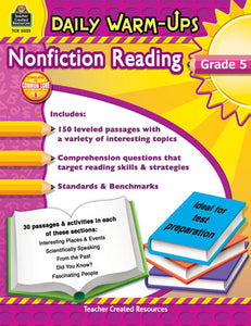 Daily Warm-Ups: Nonfiction Reading Gr. 3-6