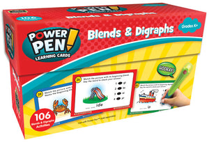 Blends & Digraphs Power Pen Cards