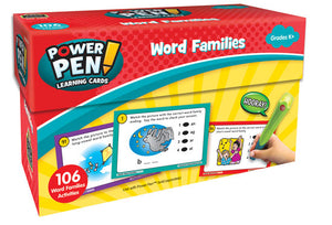 Word Families Power Pen Cards