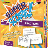 Super Score: Fractions Game Gr 3