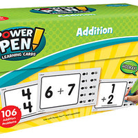 Addition Power Pen Learning Cards