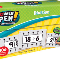 Division Power Pen Learning Cards