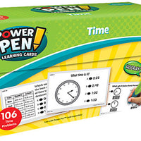 Time Power Pen Learning Cards