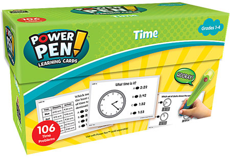 Time Power Pen Learning Cards