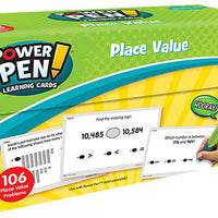 Place Value Power Pen Learning Cards