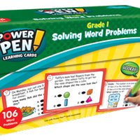Power Pen Learning Cards: Solving Word Problems Grade 1