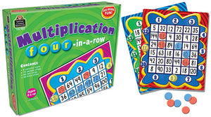 Multiplication: Four In A Row Game