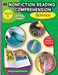 Nonfiction Reading Comprehension: Science, Grade 3