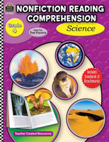 Nonfiction Reading Comprehension: Science, Grades 4