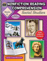 Nonfiction Reading Comprehension: Social Studies, Grades 4