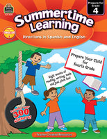 Summertime Learning (English & Spanish Edition)

