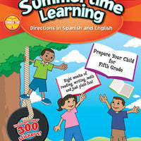 Summertime Learning Grade 5 (English and Spanish Edition)
