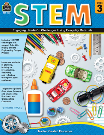 STEM: Engaging Hands-On-Challenges Using Everyday Materials Gr 3