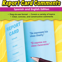 Writing Effective Report Card Comments bilingual