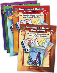 Document Based Questions Grades 2-6 Book Set