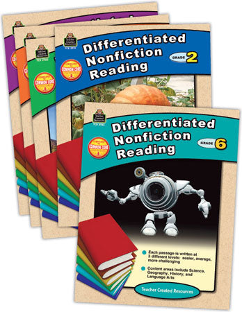 Differentiated Nonfiction Reading Book Set