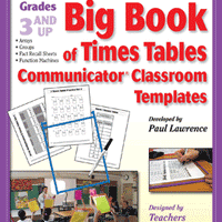 Communicator Clearboard - Big Book of Times Tables