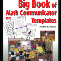 Big Book of Math Communicator Templates