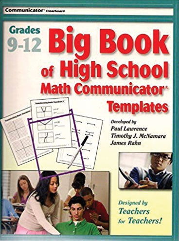 Big Book Of High Sch Math Communicator Templates