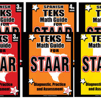 TEKS Math Guide for STAAR Gr. 3 -5 English & Spanish