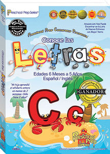 Meet the Letters DVD (Spanish/English)