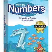 Meet the Numbers DVD(English/Spanish) Library Bound Book