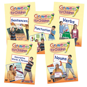 Grammar For Children Bilingual DVD Set of 5