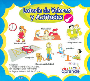 Character Lotto Spanish Game