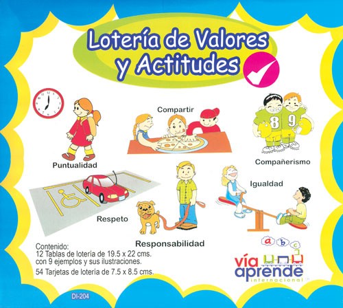Character Lotto Spanish Game