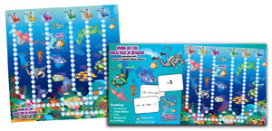 Diving off the Coral Reef of Integers Math Game