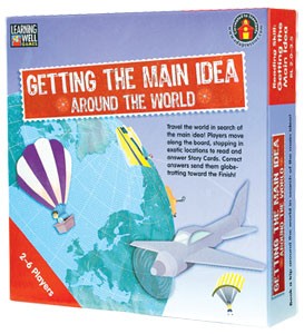 Getting the Main Idea: Around the World Red Level Game 2.0-3.5