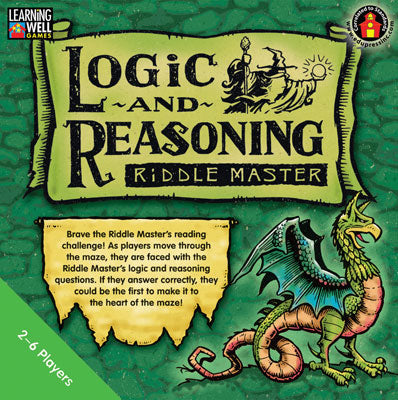 Logic & Reasoning Riddle Master Game Green Level 5.0-6.5