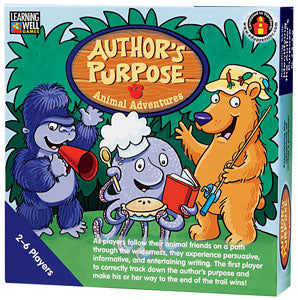 Author’s Purpose: Animal Adventures Game Blue Level 3.5-5.0